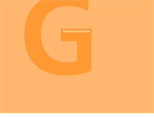 Tablet Screenshot of galerie-gondwana.de